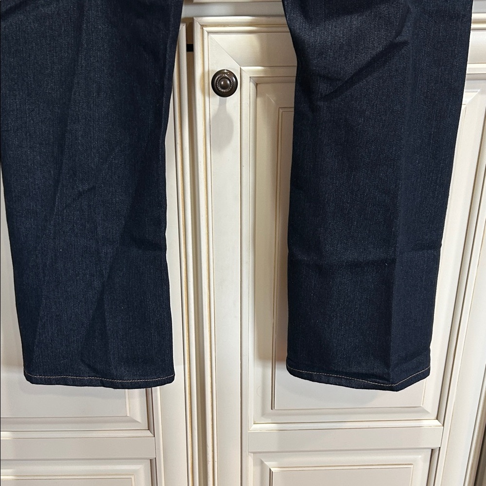 Vintage Genes Men's Deep Indigo Slim Straight Jeans - Picture 6 of 6